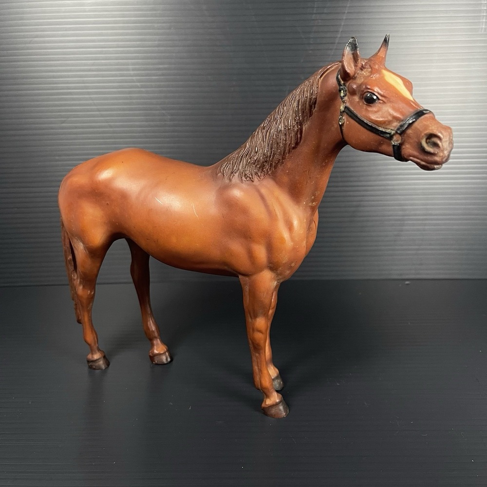 BREYER Horse Vintage Trad. Man O' War Famous Racehorse #47 Chestnut 1970s USA